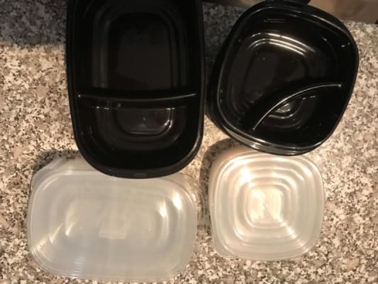 Rubbermaid® Take-Along® Holiday Rectangle Containers & Lids, 3 pk
