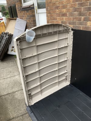 2000l garden top storage