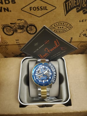 FB-01 Automatic Two-Tone Stainless 
