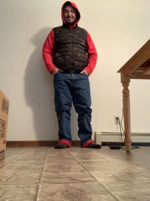 Wrangler Rugged Wear® Thermal Jean in Night Brown