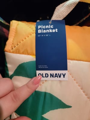 Old navy hotsell picnic blanket