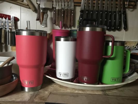 Yeti, Kitchen, Nwt Yeti Rambler 24 Ounce Mug With Handle Limited Edition  Ice Pink