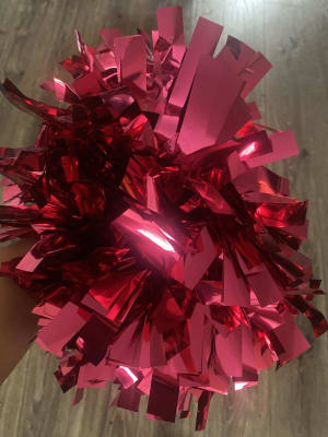 pompom 2-Color Metallic Youth In-Stock Pom - Pom Poms | Omni Cheer