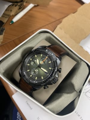 Bronson Chronograph Luggage Eco Leather 