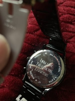 Fossil watch engraving online