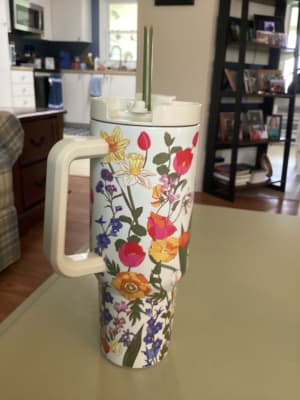 Stainless Steel XL Tumbler w/Handle | Vera Bradley