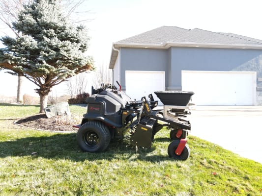 Z-Aerate 50-Inch Stand-On Aerator | Z Turf Equipment