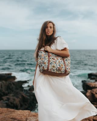 Hathaway Tote Bag - Cotton | Vera Bradley