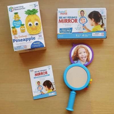 See My Feelings Mirror - Developmental Toys - Learning Resources