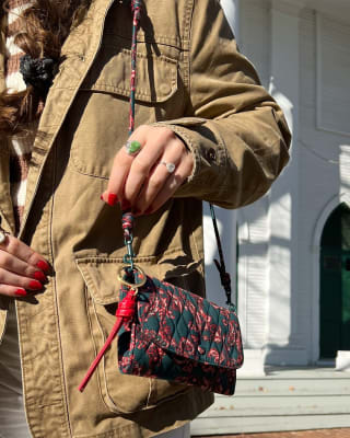 Wildwood Wallet Crossbody - Leather | Vera Bradley