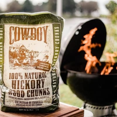 Cowboy Hickory Smoking Wood Chunks