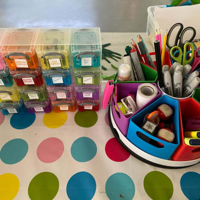 Magnetic Create-a-Space™ Storage Boxes