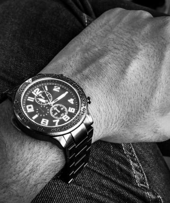 Aeropostale Men's Faux Leather Analog Watch*** - ShopStyle