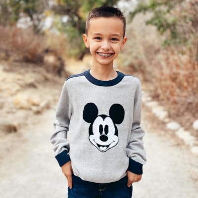 Boys mickey on sale mouse sweater