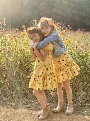 Janie and jack yellow dress store