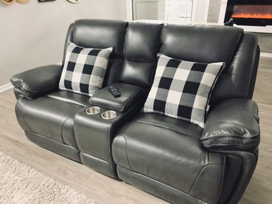 Big Lots Leather Loveseat On 59, Big Lots Leather Reclining Sofas
