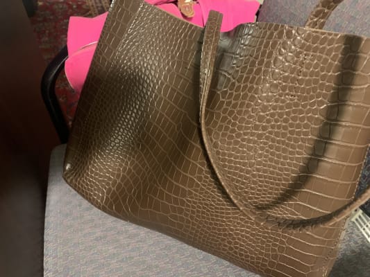 Faux Leather Tote Bag for Women Old Navy