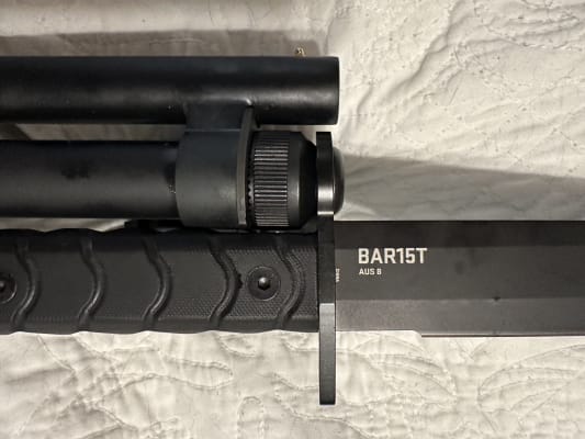 GG&G Weapon Light Mount Mossberg 590 Shockwave Black