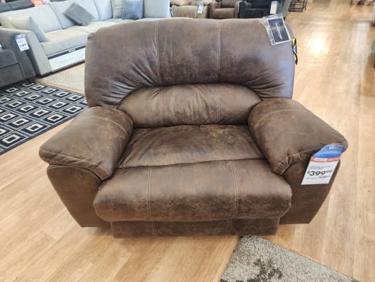 Stallion Brown Snuggle Up Recliner Big Lots