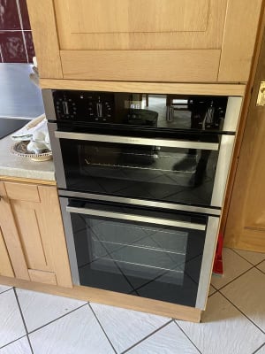 Neff u1ace5hnob double oven new arrivals