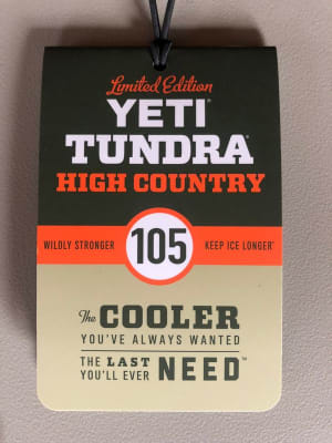 Tundra 105 Hard Cooler - Tan — The Bear Mountain