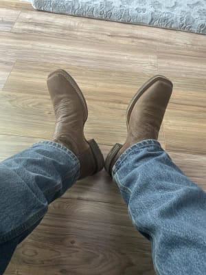 Ariat Men's Ridin High Western Boots - Pecan Brown