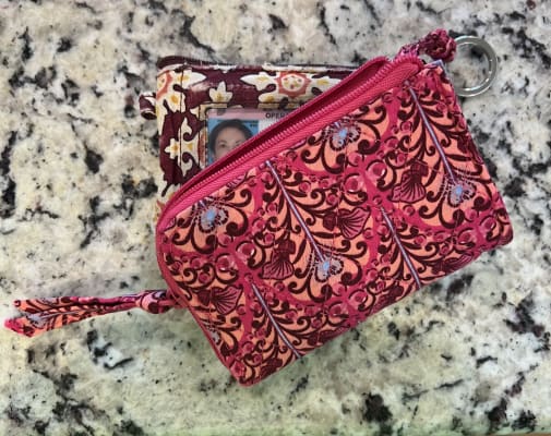 Wicked Zip Card Pouch - Cotton | Vera Bradley