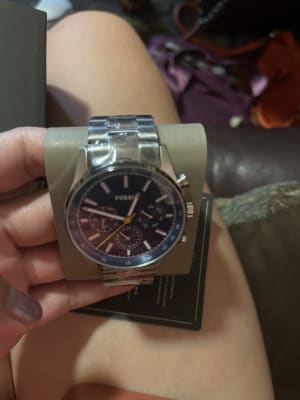 Two-Tone Stainless Steel Watch 