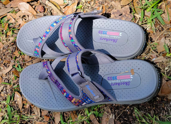 Skechers Outdoor Lifestyle Sandals size 6, Women's Fashion, Footwear, Flats  & Sandals on Carousell