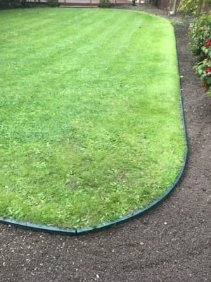 Green Lawn Edging Tile 1m Wickes