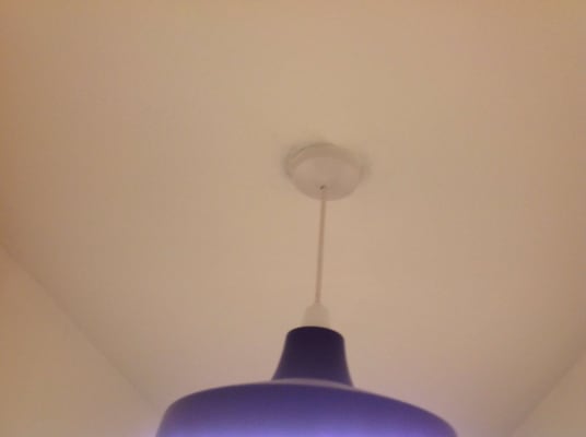 Wickes Ceiling Pendant Rose With 6in