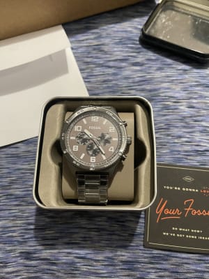 輝い Fossil Brox BQ2533 多機能スモークス 