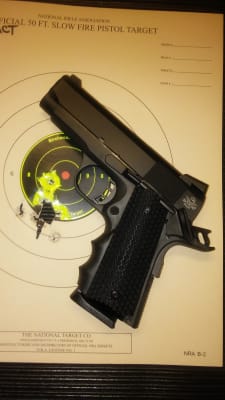 Slow Fire Paper Targets Pack 100 Official NRA B-2 Pistol Target - 50 Ft ...