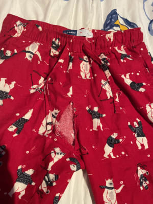 Printed Flannel Pajama Pants for Men 