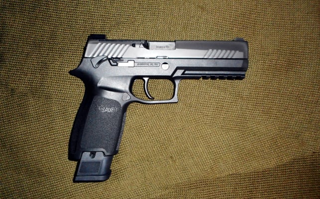 Sig Sauer Grip Module Assembly Sig P320 P250 9mm Luger 357 ...