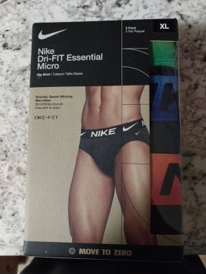 Nike Dry Fit Hip Logo Briefs (3 Units)