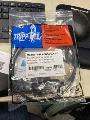 Tripp Lite P581-003-VGA-V2 DPort VGA Adapter 3' 