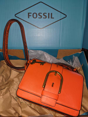 Fossil wiley tote handbag deals