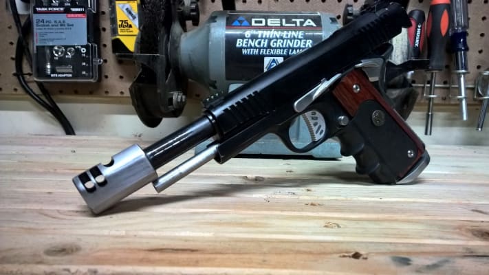 Pachmayr American Legend Grip Finger Grooves 1911 Government,