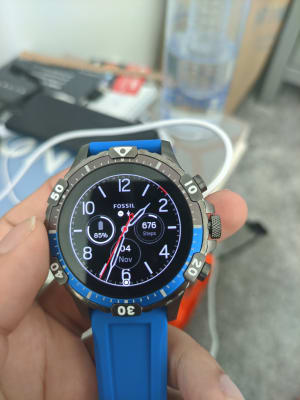 Fossil Gen 5 Garrett Blue 2024 favors
