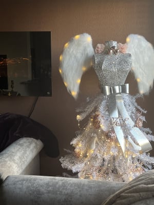 Big lots angel christmas tree clearance