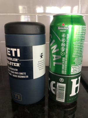  YETI Rambler 12 oz. Colster Can Insulator for Standard Size  Cans, Aquifer Blue, 1 Count (Pack of 1): Home & Kitchen