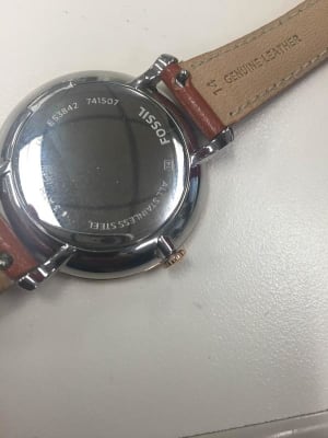 Jacqueline Cedar Leather Watch - ES3842 