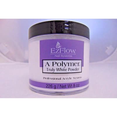 EZ Flow A Polymer OPI ホワイトパウダー 大容量 EzFlow A Polymer Truly White – Acrylic Powder for Bright Nails