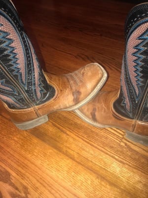 Ariat Men's Quickdraw VentTEK Western Boots - Gingersnap