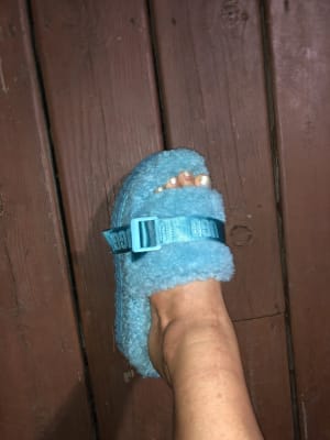 UGG W OH FLUFFITA SPLASH 22SS-I（アグ オウ フラフィータ