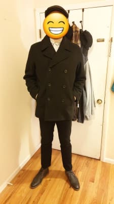 Old navy peacoat mens hotsell