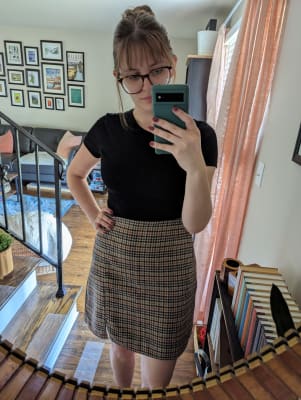 High Waisted Mini Skirt Old Navy