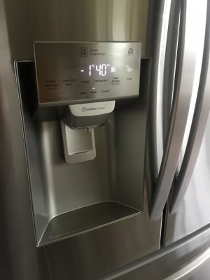 Lg 22 Cu Ft Wi Fi Enabled Counter Depth French Door Refrigerator Stainless Steel Lfxc22526s