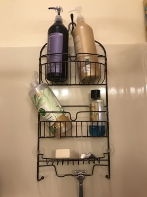 Kenney Oil Rubbed Bronze 4-Shelf Shower Pole Caddy - Big Lots